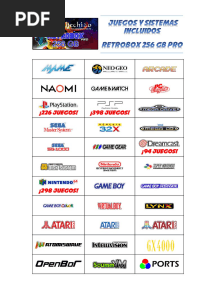 Nuevo Listado de Juegos