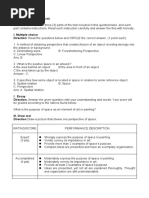 Tecart Direction and Rubric