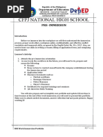 CFPJ National High School: Pre-Immersion