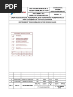 SNBP-EPC-00-INS-DBS-001 Rev.B - Instrument Telecomunication Design Basis