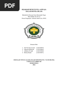 Sejarah Aswaja