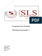 Corporate Law Practice 1 - 19010126081