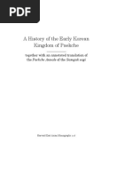 Best, Jonathan, A History of The Early Korean Kingdom of Paekche