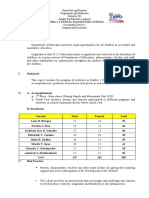 Accomplishment Report Grade Chairperson