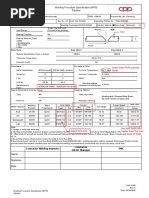 Welding Procedure Specification (WPS) Pipeline: Lower Than PQR Preheat Temp