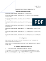 U.S. Military Death Penalty Bibliography (March 2022)