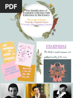 Feminist Criticism