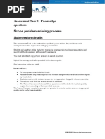 BSBOPS501 Assessment Task 1