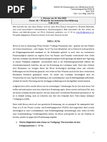 Klausurenkurs, Fall 1