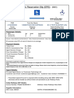 Electronic Reservation Slip (ERS) : 2152495453 12926/paschim Express Ac 3 Tier Sleeper (3A)