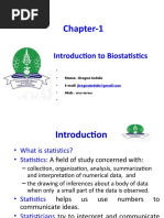 Bio Statistics