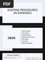 Audit Procedure On Expenses - PDF