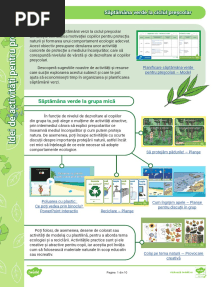 Ro1 T 1671129776 Gratuit Saptamana Verde La Ciclul Primar Idei de Activitati Pen
