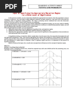 Topic 19 Identifying The Appropriate Rejection Region For A Given Level of Significance