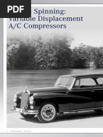 Variable Displacement AC Compressors