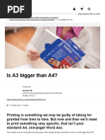 Is A3 Bigger Than A4 - Printer Paper Sizes - Brother UK