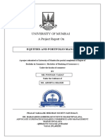 Equities and Portfolio Management