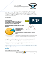 CHV 2O Course Outline 2022 - 2023 Martin