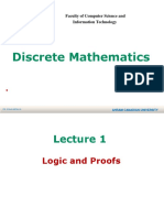 DM - L01 - Logic and Proofs