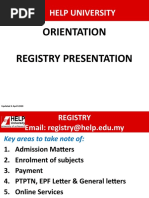 Registry Orientation 9.4.2020 - 2.0