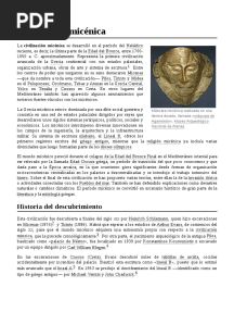 Civilización Micénica