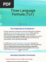 Three Language Formula