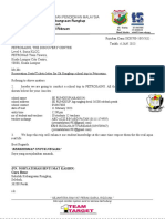 Surat Tempahan Tiket Petrosains