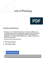 Schools of Penalogy