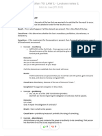 Introduction To Law 1 Lecture Notes 1 - Compress