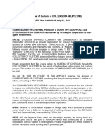 30-GD Commissioner of Customs v. CTA, 224 SCRA 665,671 (1993)