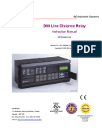 D60 Line Distance Relay: Instruction Manual