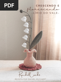 Lírio - Do - Vale Com Vaso