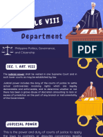 Week 10 - Article VIII (Judicial Department)