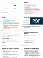 FINA201 Topic 3 CH 6 Slides Valuations and Bonds Printing