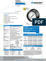 ASHCROFT 1279 Pressure Gauge