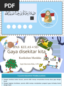 Pengaruh Gaya Terhadap Benda