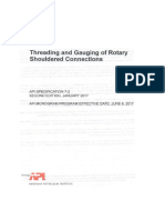 API Spec 7-2 Threading Ang Gauging of Rotary Shouldered Connections