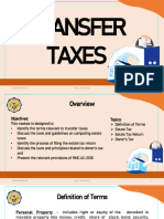 Transfer Taxes