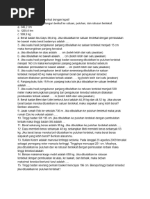 Jawablah Pertanyaan Berikut Dengan Tepat