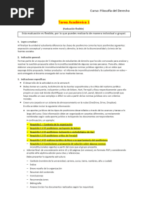 ? (AC-S09) Semana 09 - Tema 01 Tarea Tarea Académica 1 - Filosofia DEL Derecho - Terminado - C