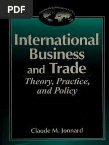 International Business and Trade Jonnard Claude