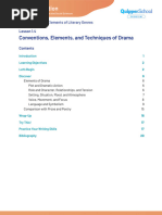 CNF11 - 12 - Q1 - 0104M - SG - Conventions, Elements, and Techniques of Drama