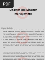 Disaster & Disaster Management - 2023-08-29