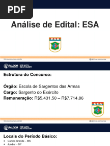 Combo ESA - Completo