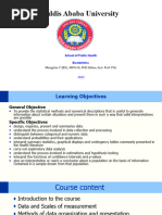 1 Introduction To Biostatistics