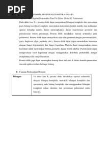 Atp Matematika Lanjut Xii 2023
