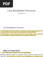 Module 2 Cost Breakdown Structure