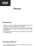 Disaster Introduction