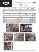 Daily Activities Report Emergency Access Installation