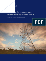 Appendix C - Estimating The Economic Cost of Load Shedding in South Africa Report